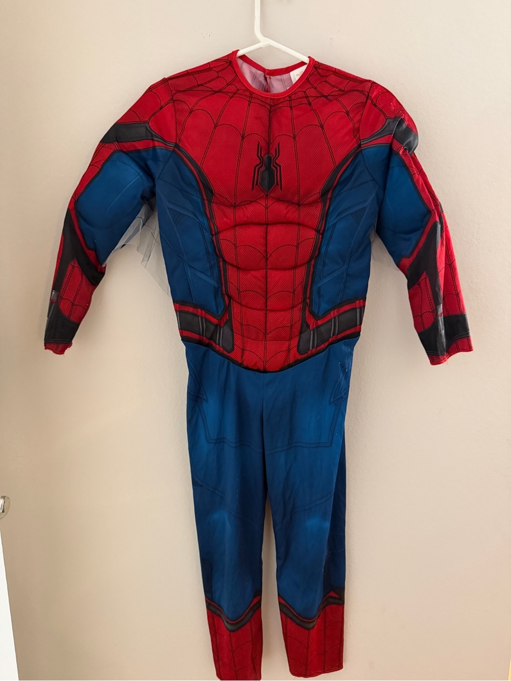 Spider-Man Marvel Boys Red and Blue Spider Muscled Costume